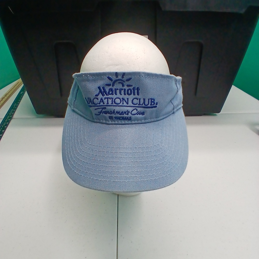 Hit Wear Marriott Vacation Club Visor OS Light Blue Resort Caribbean Travel